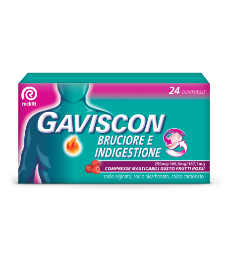 GAVISCON BRUCIORE E INDIG 24CP