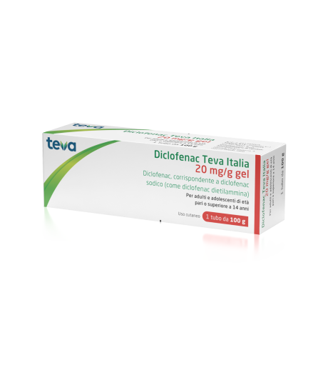 DICLOFENAC TE*GEL 100G 20MG/G DICLOFENAC TE*GEL 100G 20MG/G