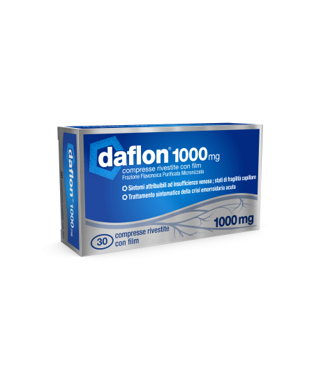DAFLON-1000 30 Cpr 1000mg DAFLON-1000 30 Cpr 1000mg