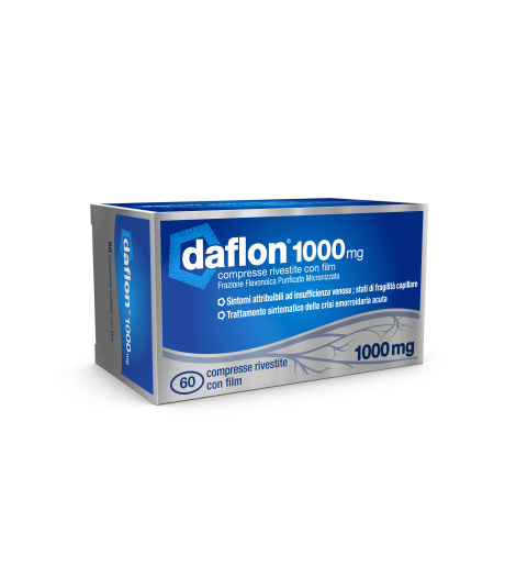 DAFLON-1000 60 Cpr 1000mg DAFLON-1000 60 Cpr 1000mg