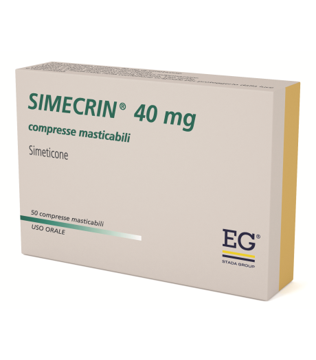 Simecrin*50cpr Mast 40mg