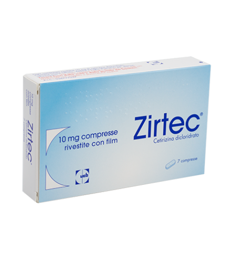 ZIRTEC 7CPR RIV 10MG ZIRTEC 7CPR RIV 10MG